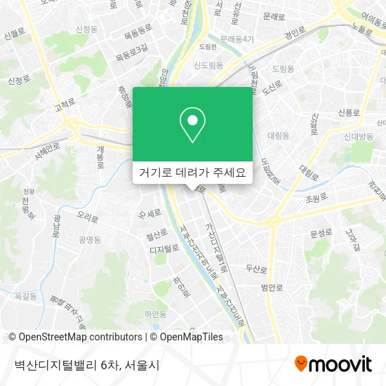 벽산디지털밸리 6차 지도