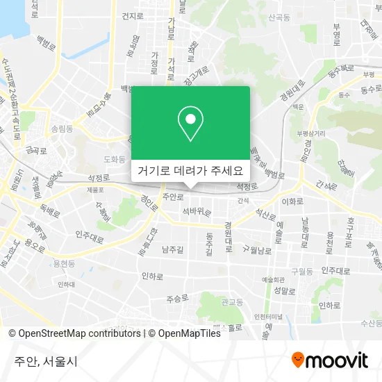 주안 지도