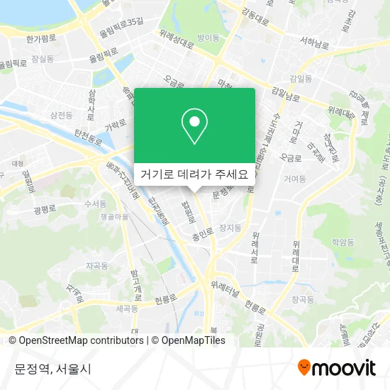 문정역 지도