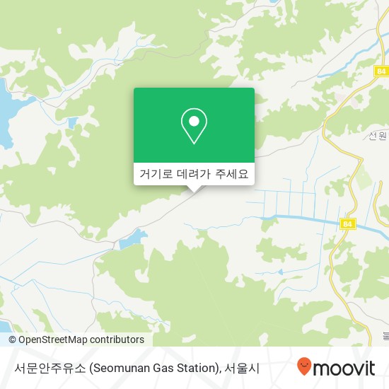 서문안주유소 (Seomunan Gas Station) 지도