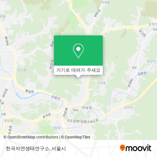 한국자연생태연구소 지도