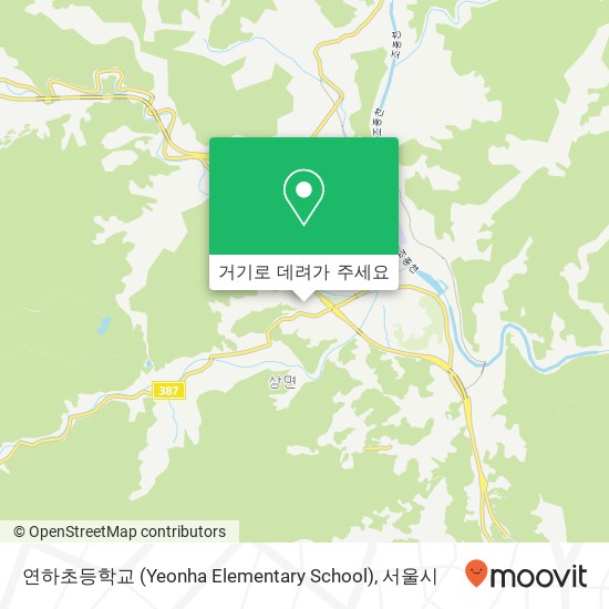 연하초등학교 (Yeonha Elementary School) 지도