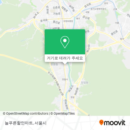 늘푸른할인마트 지도