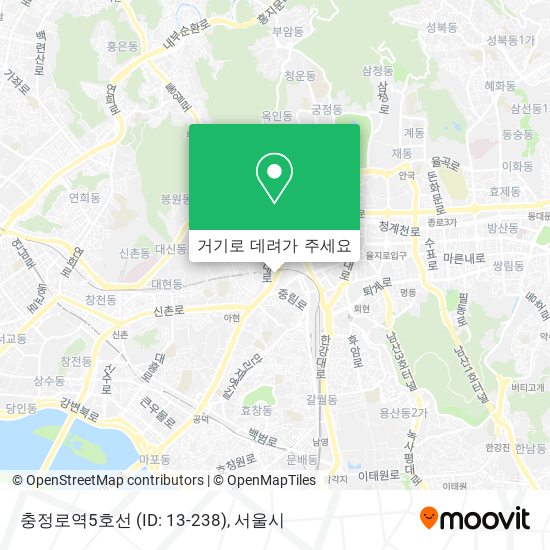 충정로역5호선 (ID: 13-238) 지도