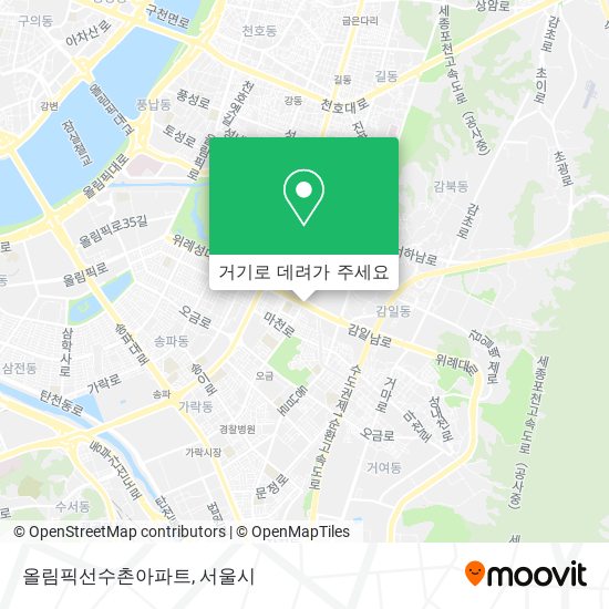올림픽선수촌아파트 지도