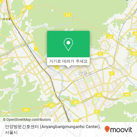 안양방문간호센터 (Anyangbangmunganho Center) 지도