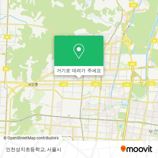 인천성지초등학교 지도