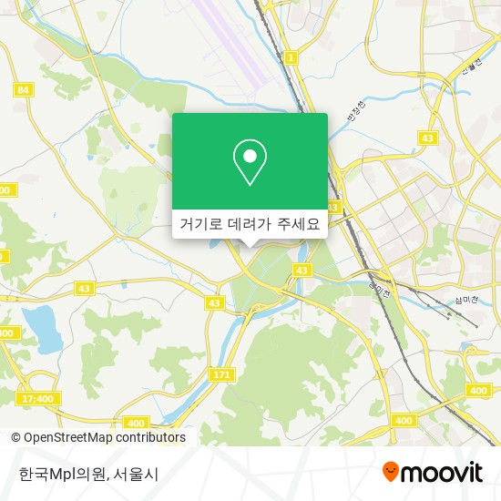 한국Mpl의원 지도