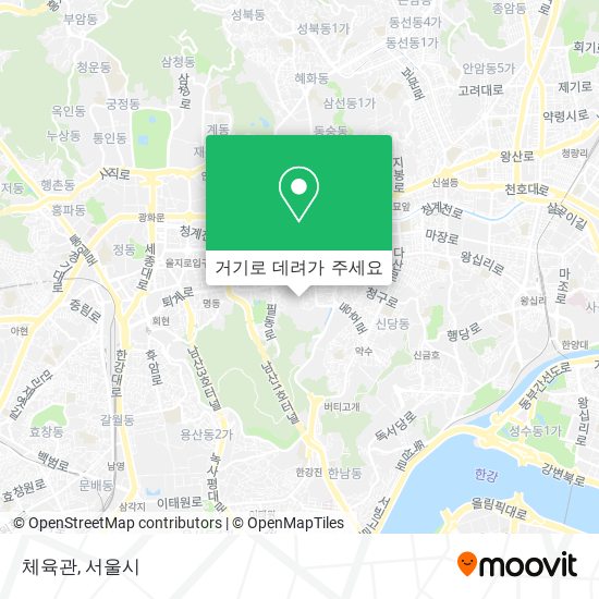 체육관 지도