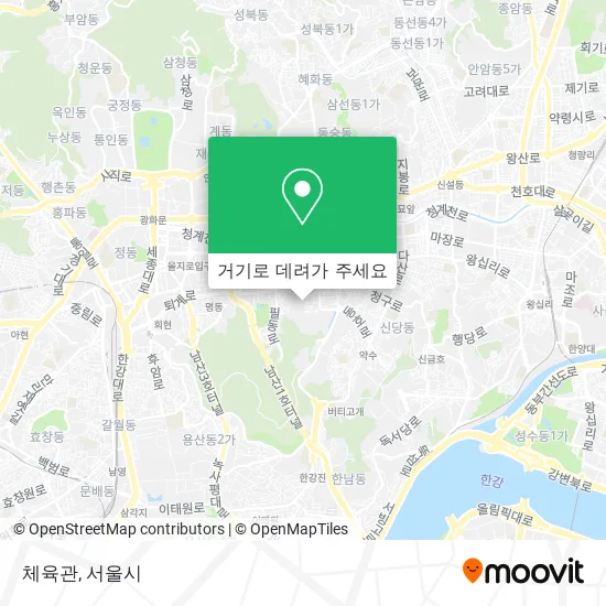 체육관 지도