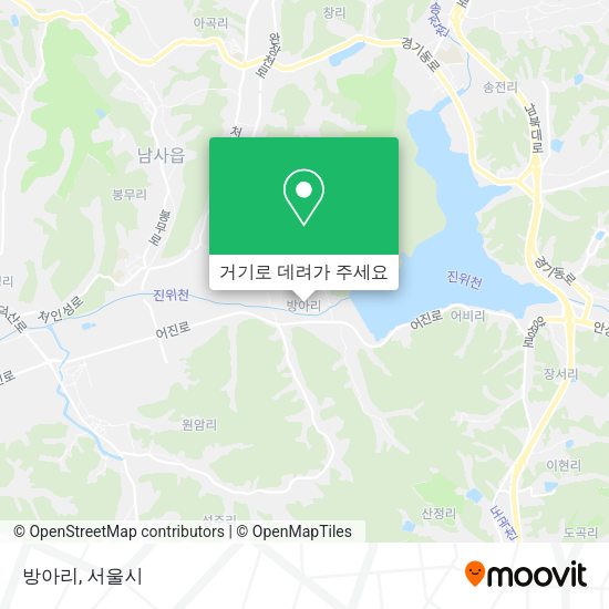 방아리 지도