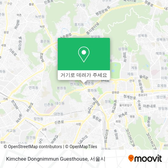 Kimchee Dongnimmun Guesthouse 지도