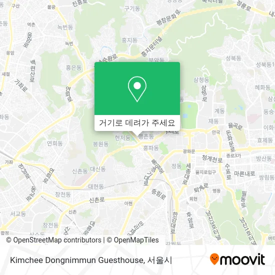 Kimchee Dongnimmun Guesthouse 지도