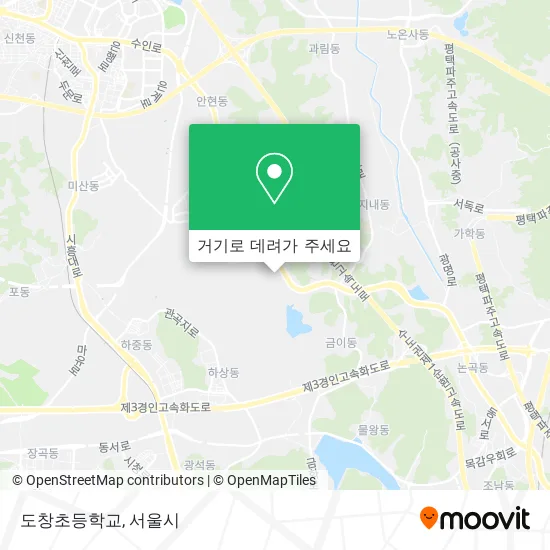 도창초등학교 지도