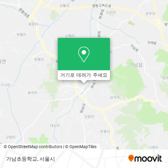 가남초등학교 지도