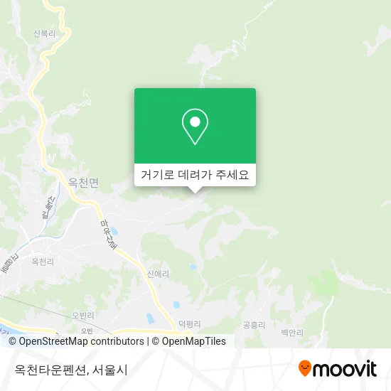 옥천타운펜션 지도