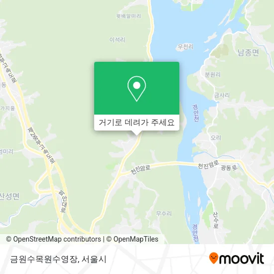 금원수목원수영장 지도