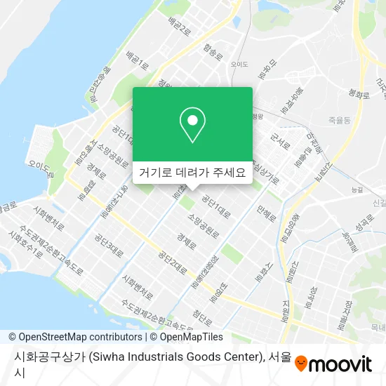 시화공구상가 (Siwha Industrials Goods Center) 지도