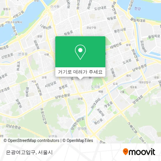 은광여고입구 지도