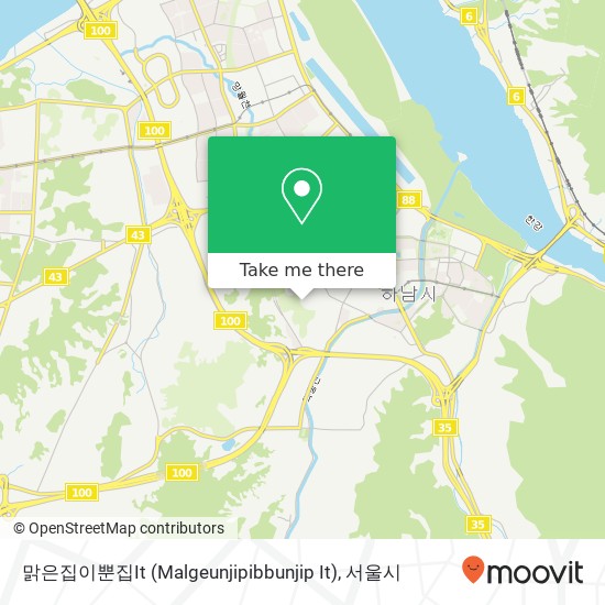 맑은집이뿐집It (Malgeunjipibbunjip It) 지도