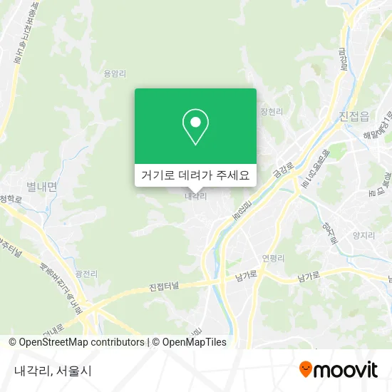 내각리 지도