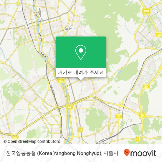 한국양봉농협 (Korea Yangbong Nonghyup) 지도