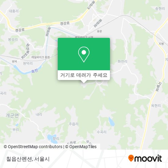 칠읍산펜션 지도