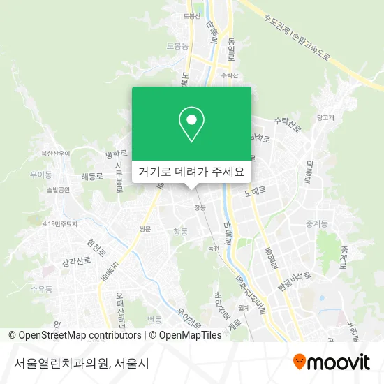 서울열린치과의원 지도