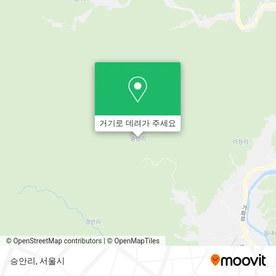 승안리 지도