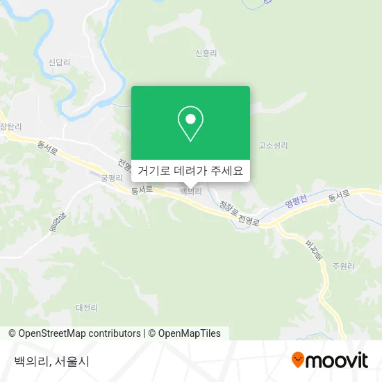 백의리 지도