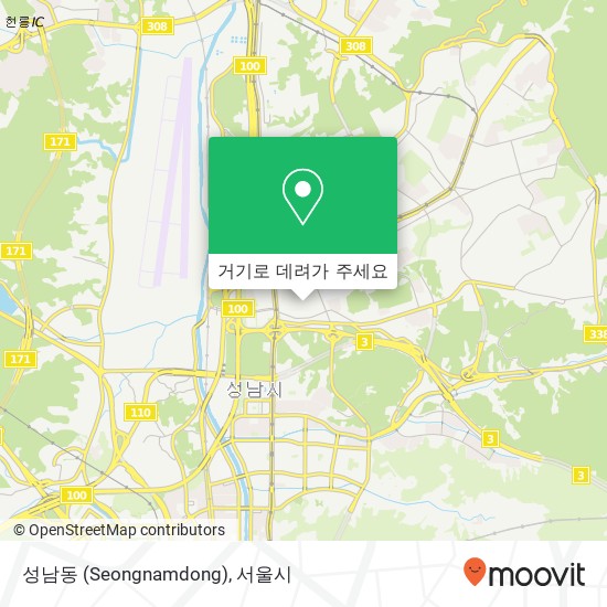 성남동 (Seongnamdong) 지도