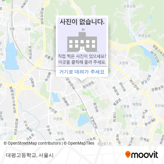 대평고등학교 지도