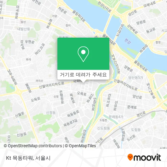 Kt 목동타워 지도
