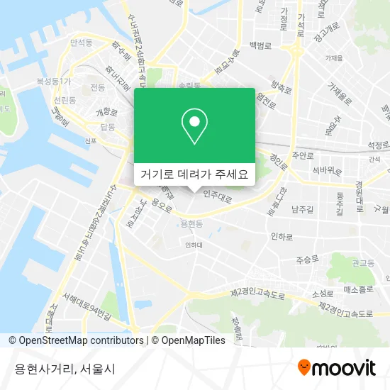 용현사거리 지도