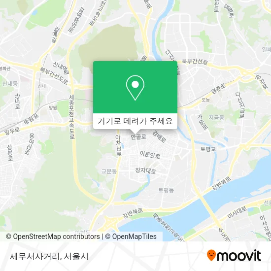 세무서사거리 지도