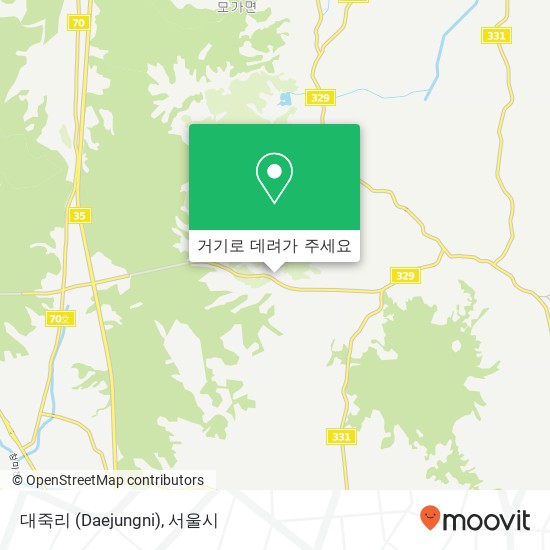 대죽리 (Daejungni) 지도