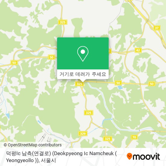 덕평Ic 남측(연결로) (Deokpyeong Ic Namcheuk ( Yeongyeollo )) 지도