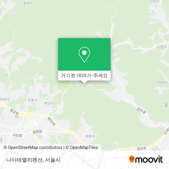나이테밸리펜션 지도
