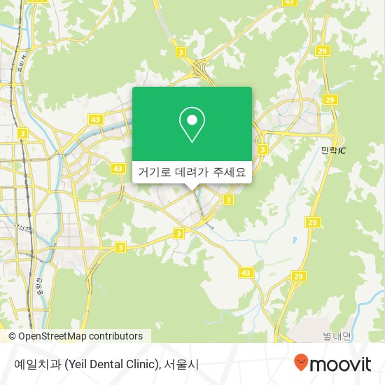 예일치과 (Yeil Dental Clinic) 지도