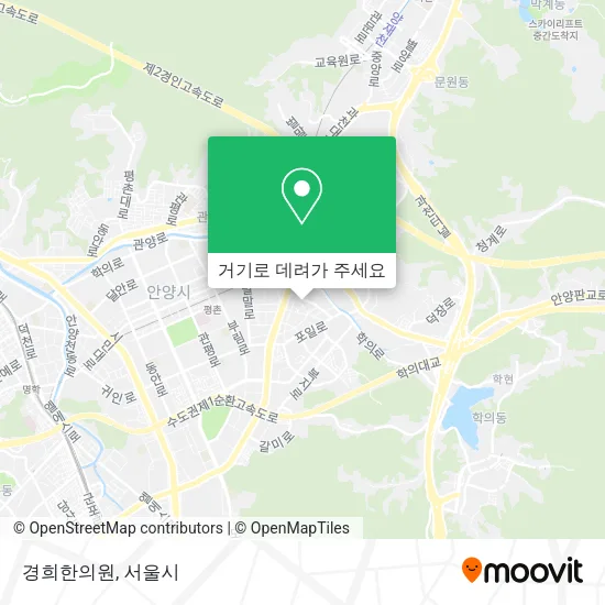 경희한의원 지도