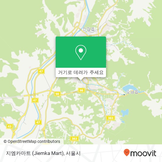 지엠카마트 (Jiemka Mart) 지도