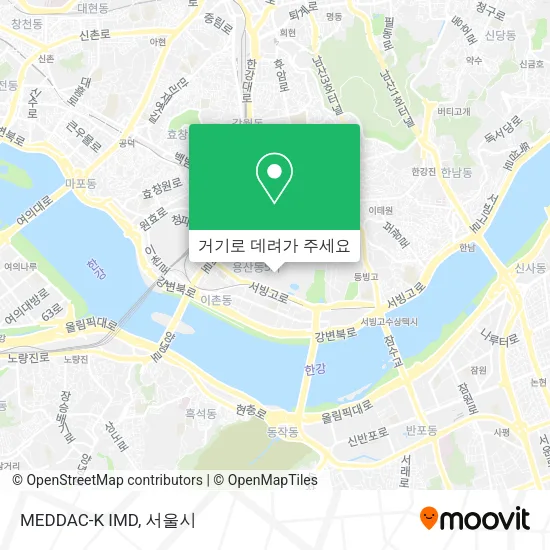 MEDDAC-K IMD 지도