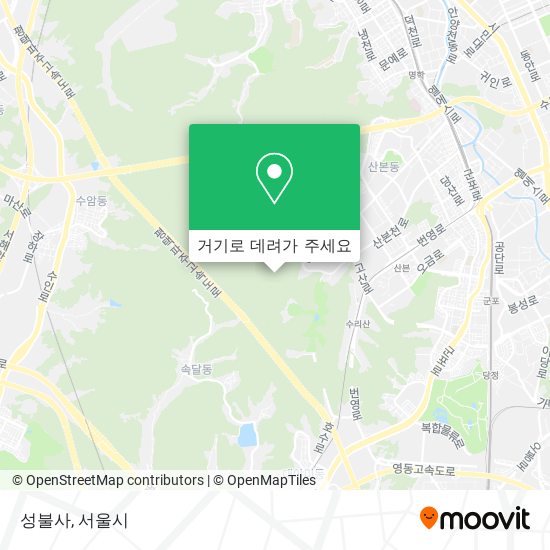 성불사 지도