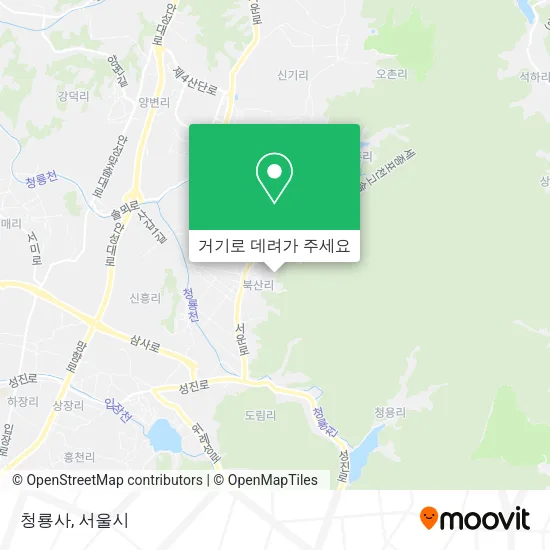 청룡사 지도