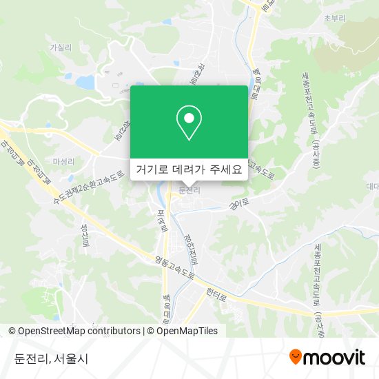 둔전리 지도