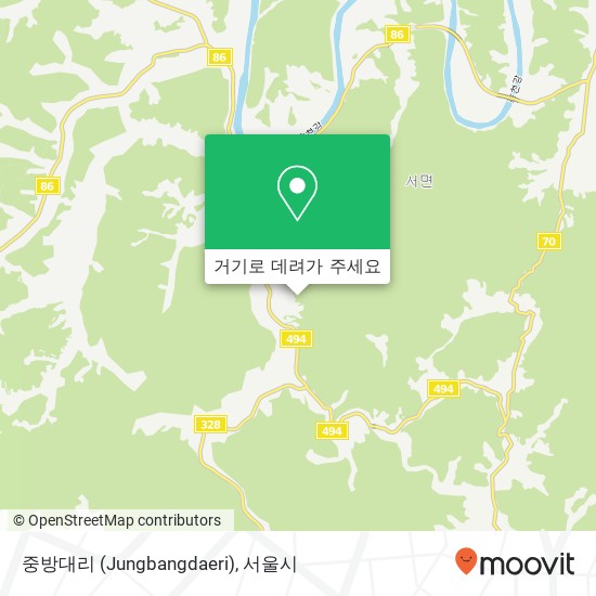 중방대리 (Jungbangdaeri) 지도