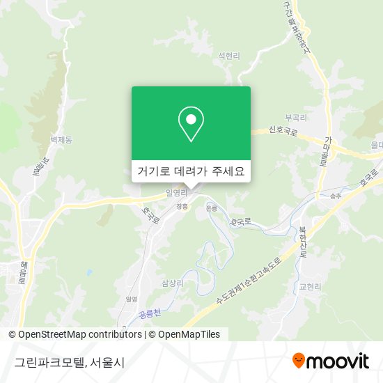 그린파크모텔 지도