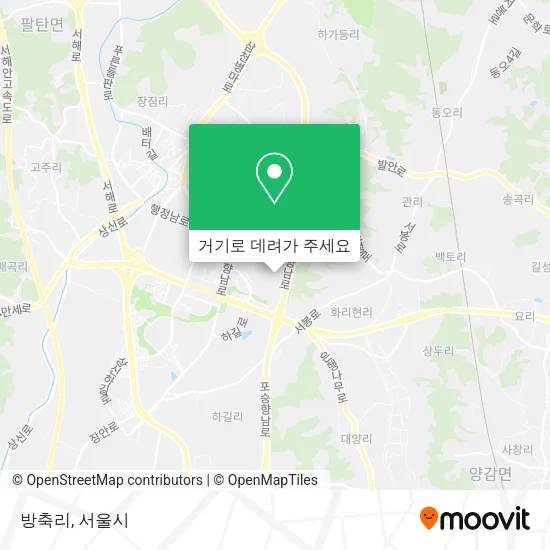 방축리 지도