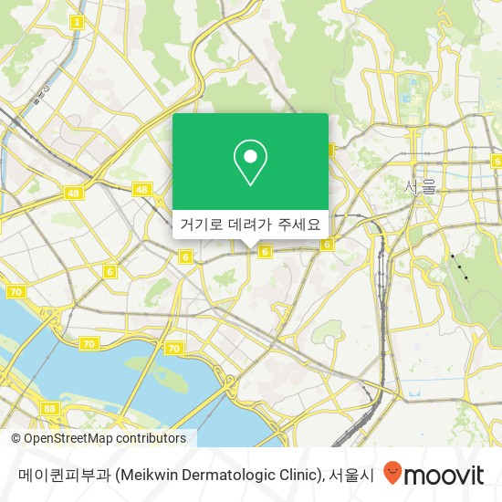 메이퀸피부과 (Meikwin Dermatologic Clinic) 지도