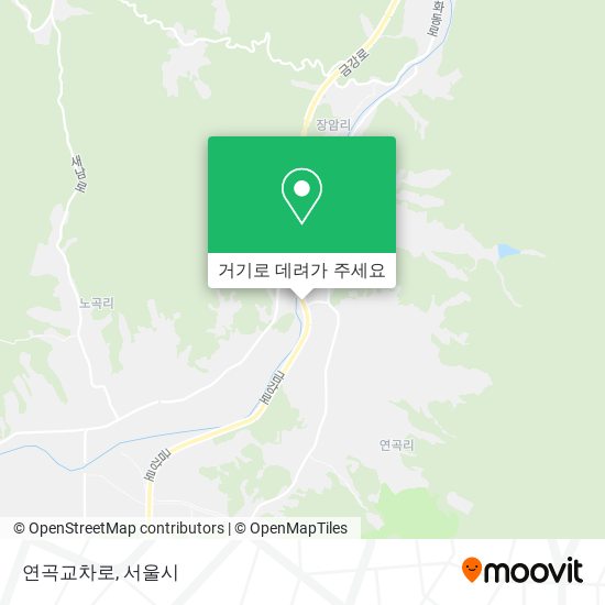연곡교차로 지도